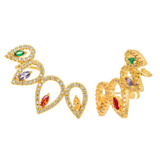 BRINCO EARCUFF PEDRAS