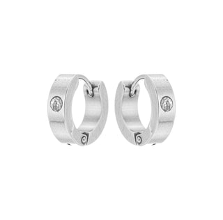 ARGOLA INOX ARTICULADA C/ PEDRA