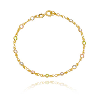 PULSEIRA PEDRAS COLORIDAS